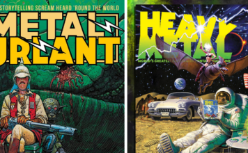Dueling Metal Hurlant and Heavy Metal kickstarters raise $1 million