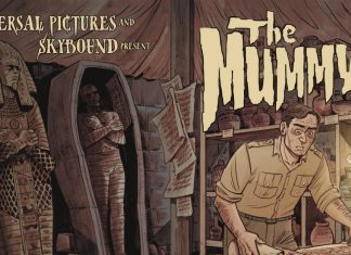 Faith Erin Hicks unwraps The Mummy for Skybound