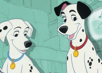 EXCLUSIVE: Disney’s 101 DALMATIANS gets the graphic novel treatment at Papercutz 101 Dalmatians cover art (cropped)