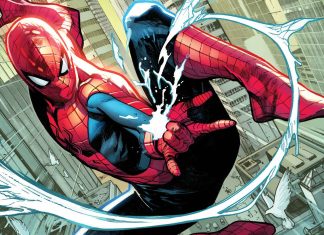 Preview: Amazing Spider-Man #1 kicks off with a Spider-man battling a rampaging Rhino Spider-Man
