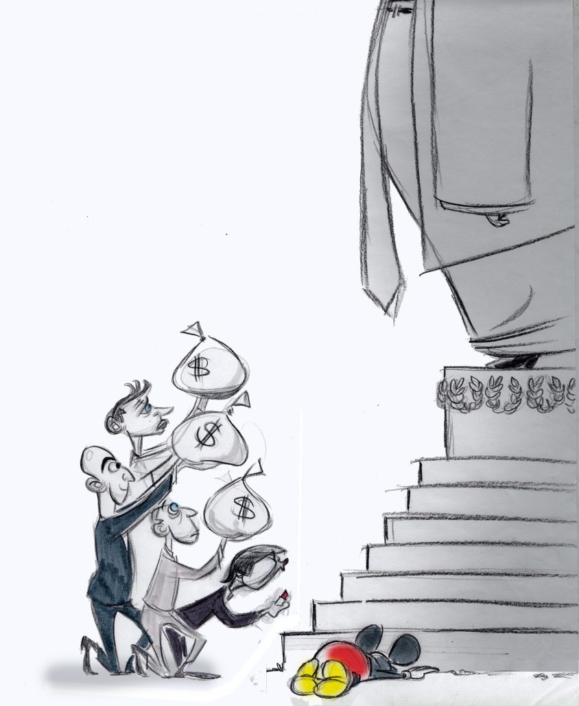 Ann Telnaes rejected Trump Bezos cartoon draft