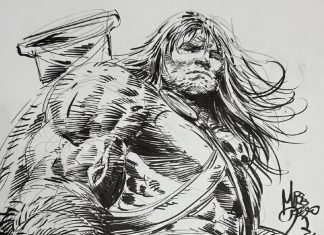 AWA launches Artists for LA campaign in aid of wildfire victims Artists for LA Mike Deodato Conan featured