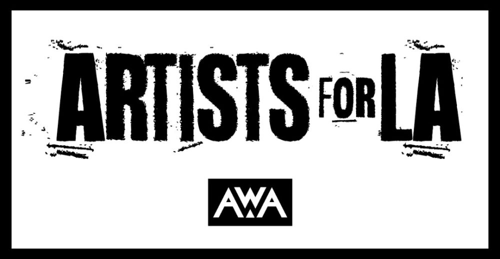 Artists for LA logo