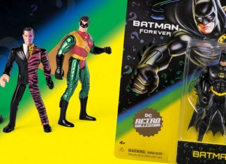 Spin Master celebrates BATMAN FOREVER 30th anniversary with retro action figures