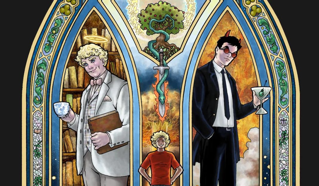 Good Omens graphic novel featured