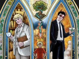 GOOD OMENS Kickstarter project severs ties with Gaiman Good Omens graphic novel featured