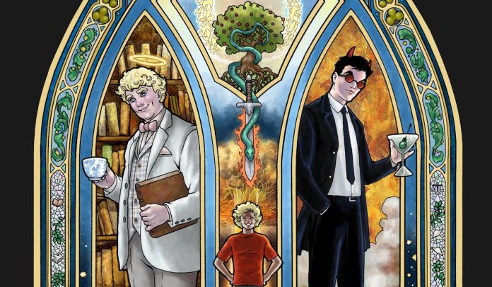 Good Omens graphic novel featured Good Omens graphic novel featured