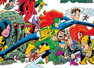 Chris Giarrusso reimagines Official Handbook of The Marvel Universe Covers in 15 kid variants