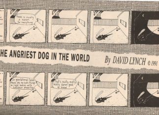 The Making of David Lynch’s comic strip, The Angriest Dog in the World