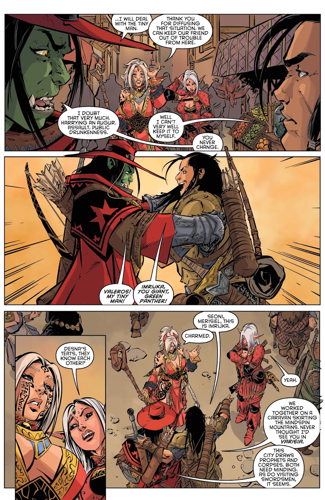 Pathfinder Dynamite Comics Preview