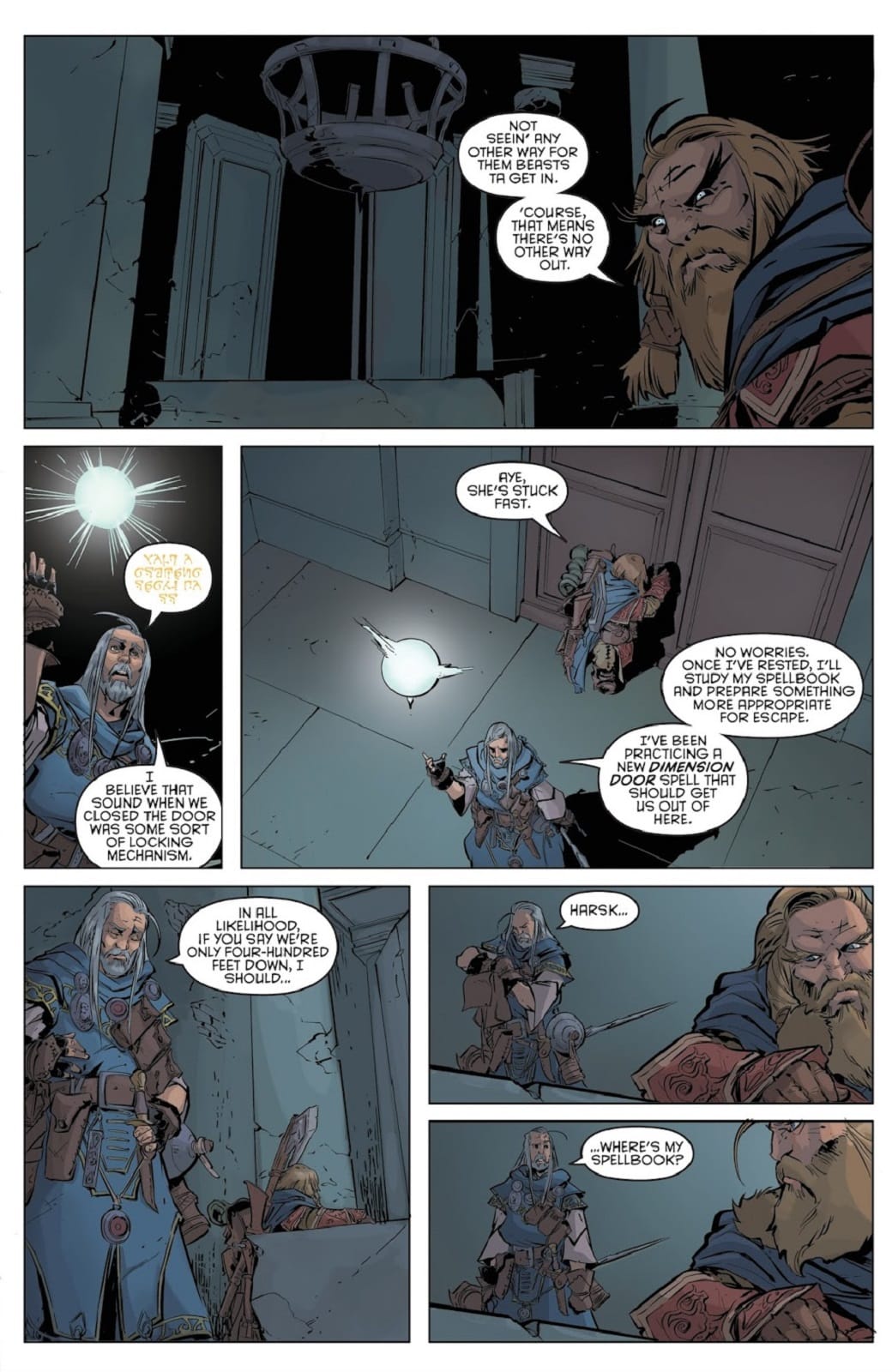 Pathfinder Dynamite Comics Preview