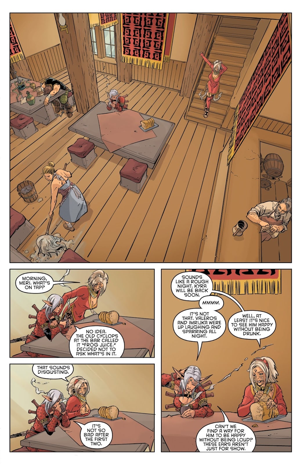 Pathfinder Dynamite Comics Preview