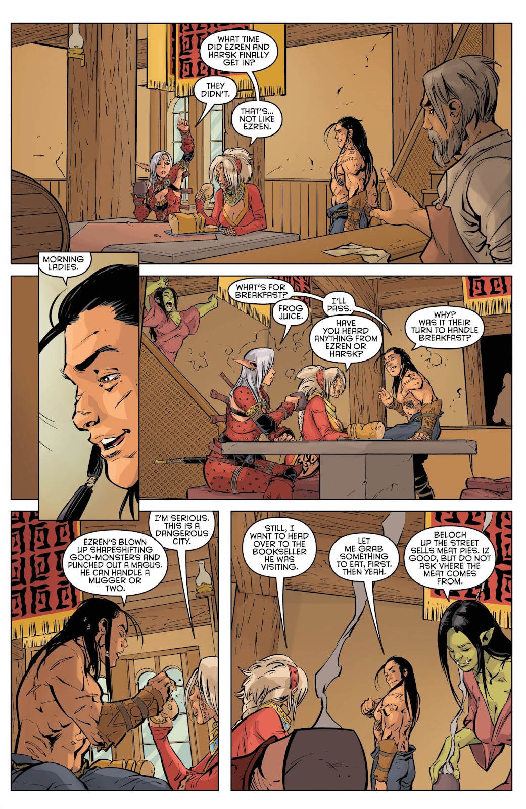 Pathfinder Dynamite Comics Preview