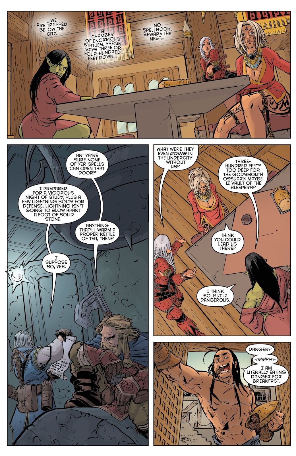 Pathfinder Dynamite Comics Preview