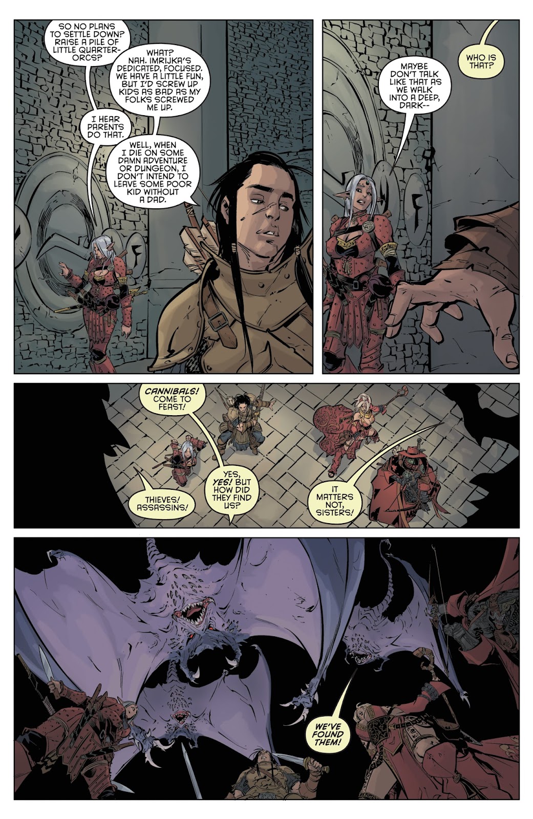 Pathfinder Dynamite Comics Preview
