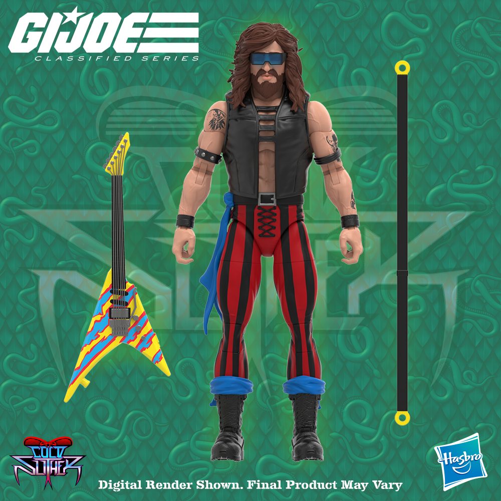 G.I. JOE Classified Series Dreadnoks Cold Slither Ripper Digital Render