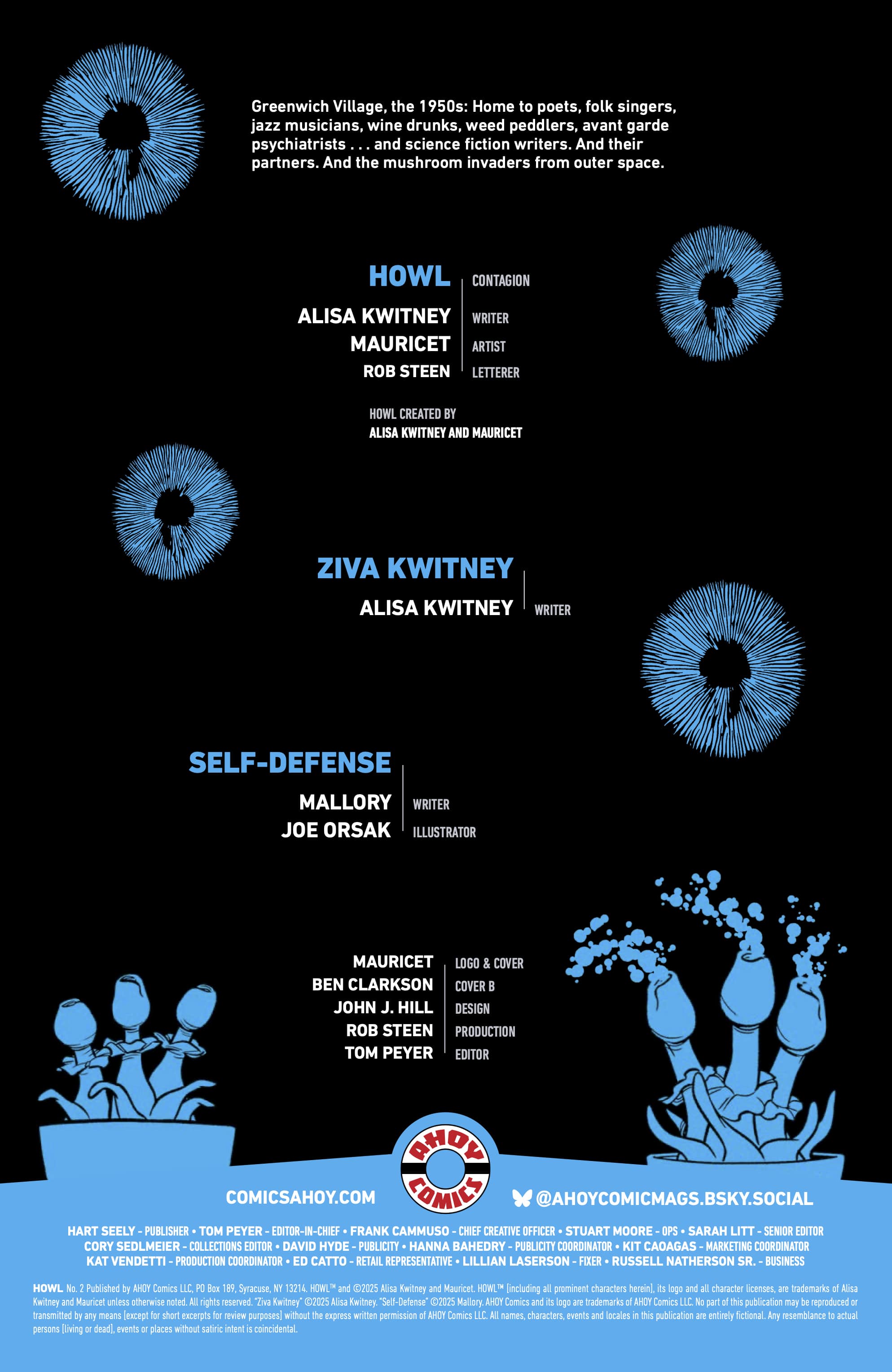 HOWL #2 by Alisa Kwitney and Mauricet 