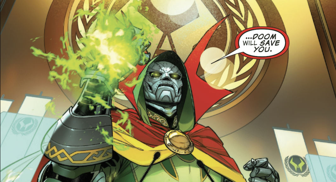 Doom declares himself ruler of the world!