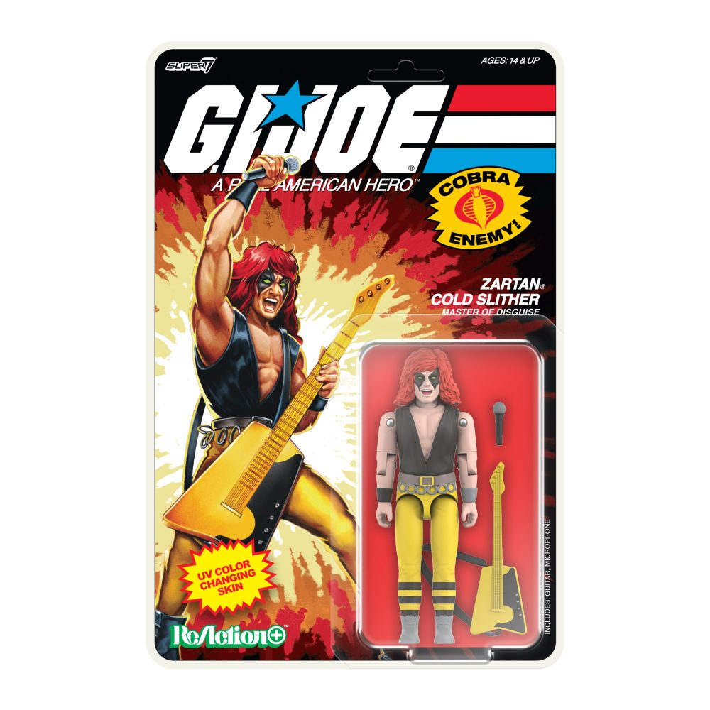 RE GI Joe W3 Zartan ColdSlither Card