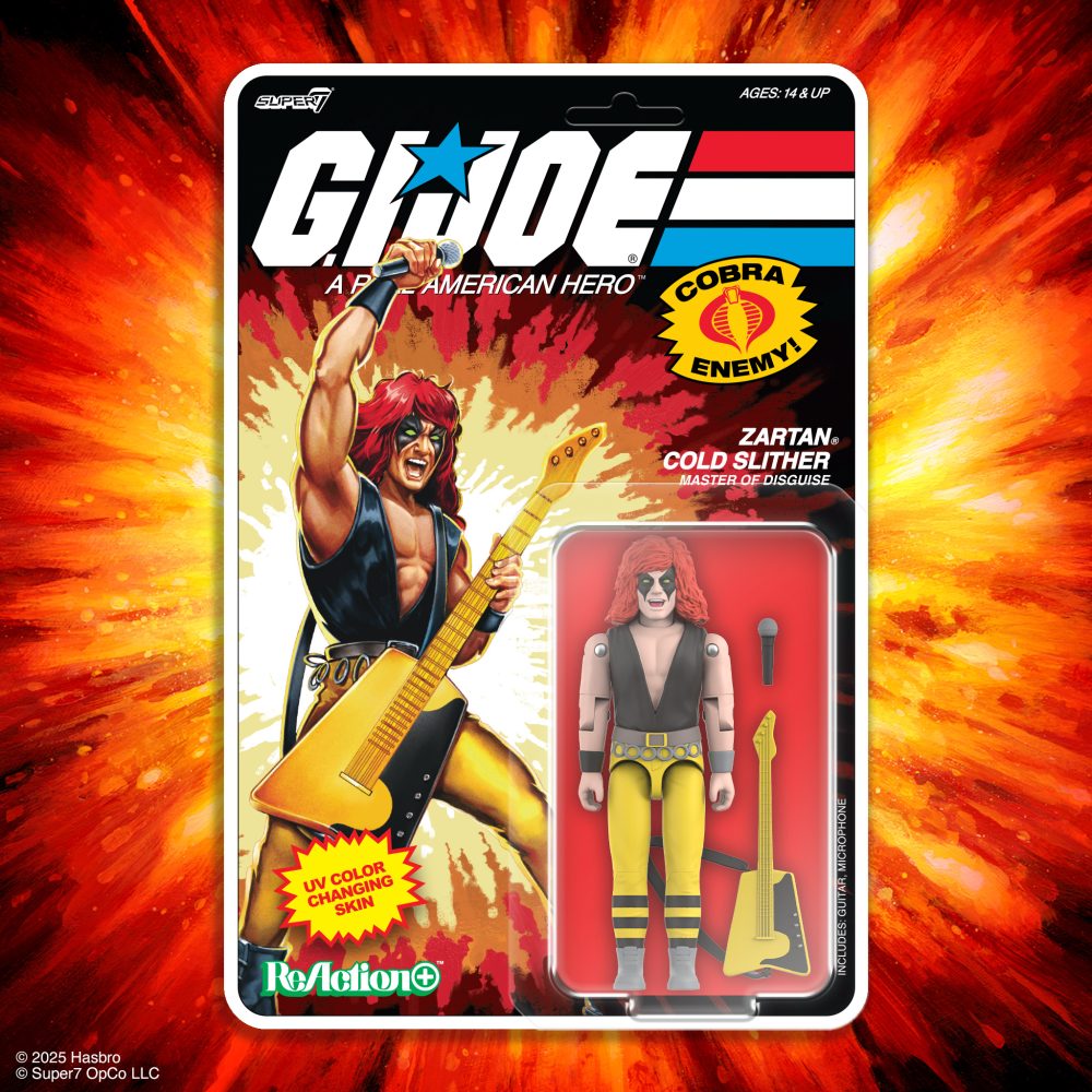 RE GI Joe W3 Zartan ColdSlither Card Graphic