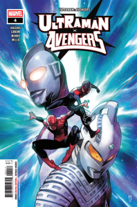 Ultraman X Avengers cover