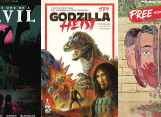 Wednesday Comics Reviews: A new super fun Godzilla comic rises with GODZILLA HEIST #1 Godzilla Heist #1