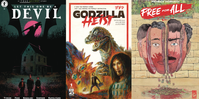 Wednesday Comics 2-19 Godzilla Heist #1