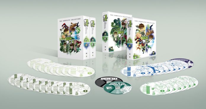 BEN 10: THE COMPLETE SERIES DVD box set announced!