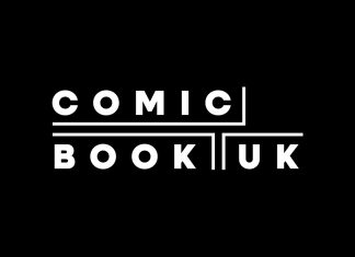 British publishers launch Comic Book UK trade association Comic Book UK logo with inverted colours