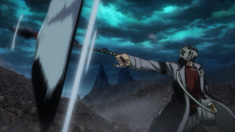 Gachiakuta Anime Arrives Summer 2025! 3 Sub doubt in gas mask and carrying an u sot