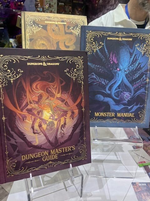 The 2025 D & D Player's Handbook, Monster Manual and Dungeon Master's Guide