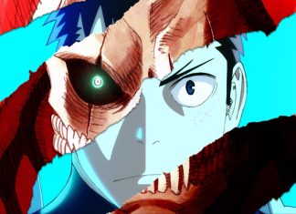 KAIJU NO. 8 Season 1 stomps onto Blu-ray with glow-in-the-dark limited edition Cropped image of Kaiju No. 8: Mission Recon Movie Poster