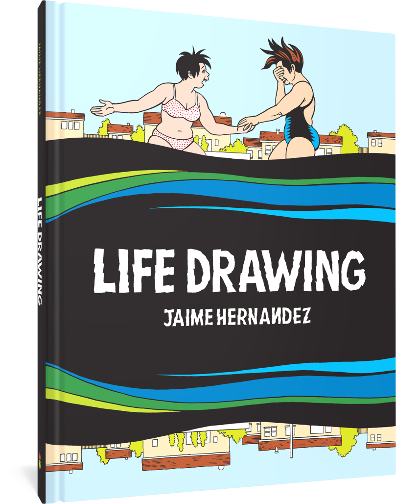 Life Drawing cover by Jamie Hernandez