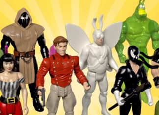 Longbox Heroes Collection launches Kickstarter campaign for second wave of retro style comic book action figures Longbox Heroes Collection