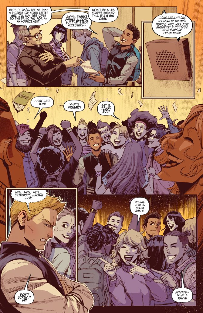 Major Thomas from Comixology Originals Previews