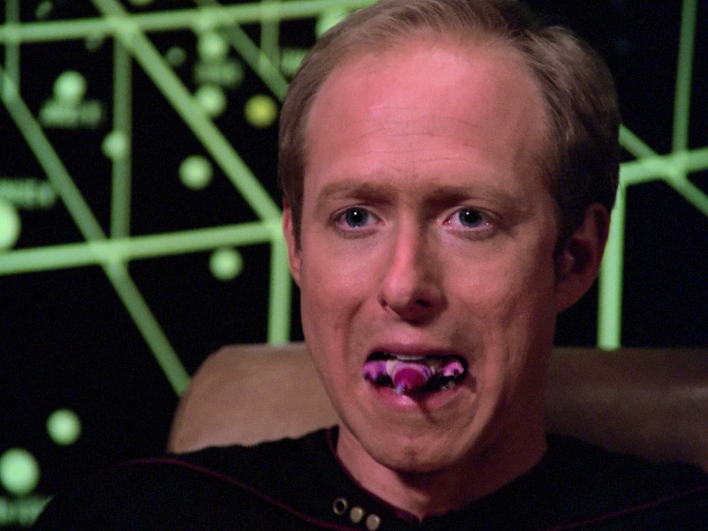 Dexter Remmick eats a butt bug.