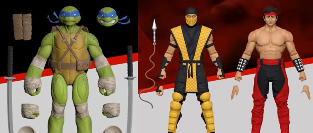 McFarlane Toys TMNT Mortal Kombat Klassics Feature McFarlane Toys TMNT