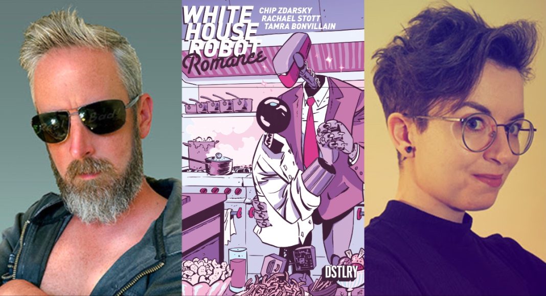 Chip Zdarsky, Rachel Stott, and White House Robot Romance #1 cover