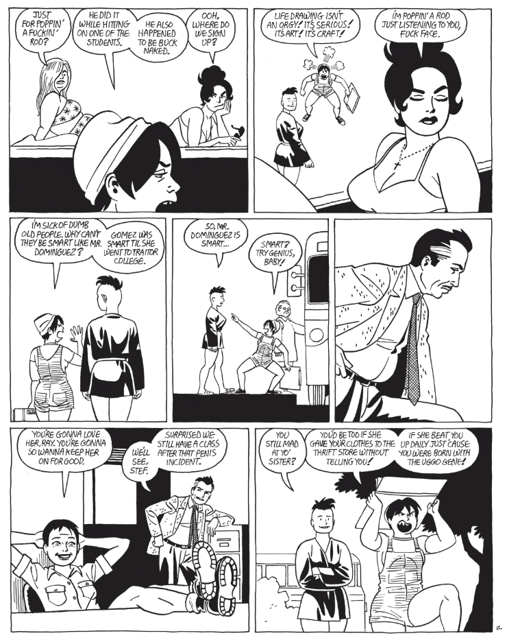 Mocca '25 Interview: Jaime Hernandez Hopes His 'Work Still Stands Up' 6 Life Drawing Panels