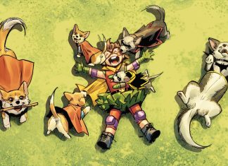 TRINITY: DAUGHTER OF WONDER WOMAN faces a “Crisis of Infinite Corgis” in new miniseries