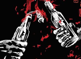 MoCCA ’25 Interview: On YOU MUST TAKE PART IN REVOLUTION with Melissa Chan and Badiucao The cover of YOU MUST TAKE PART IN REVOLUTION where two hands hold molotov cocktails, a red fire brimming from its light