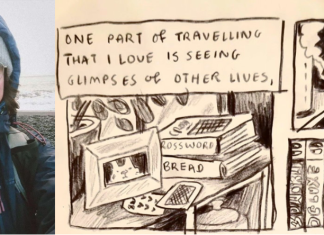 British cartoonist was sent home in chains