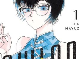 Beat’s Bizarre Adventure: Romance never dies woman in blue cheongsam smokes cigarette.