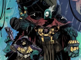 Interview: Luke Horsman and David Barnett talk BARREL & HAMMER, the ‘silly’ sketches that became a new space pirate comic for 2000AD Barrel & Hammer