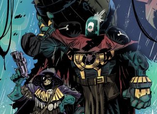 Interview: Luke Horsman and David Barnett talk BARREL & HAMMER, the ‘silly’ sketches that became a new space pirate comic for 2000AD Barrel & Hammer