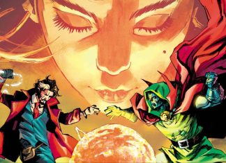 Jonathan Hickman and Valerio Schiti’s G.O.D.S. return in ONE WORLD UNDER DOOM GODS ONE WORLD UNDER DOOM