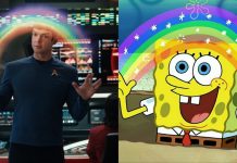 Spock homages ‘Imagination’ meme in STRANGE NEW WORLDS X SPONGEBOB SQUAREPANTS crossover Imagination meme