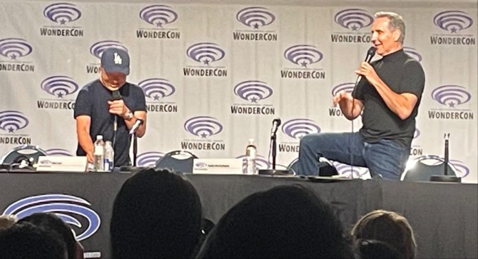 Jim L and Todd M Jim Lee and Todd McFarlane at WonderCon 2025