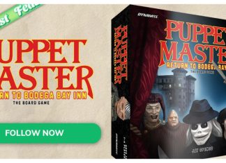 PUPPET MASTER Invades Tabletop: Return to Bodega Bay Board Game Launches Soon!