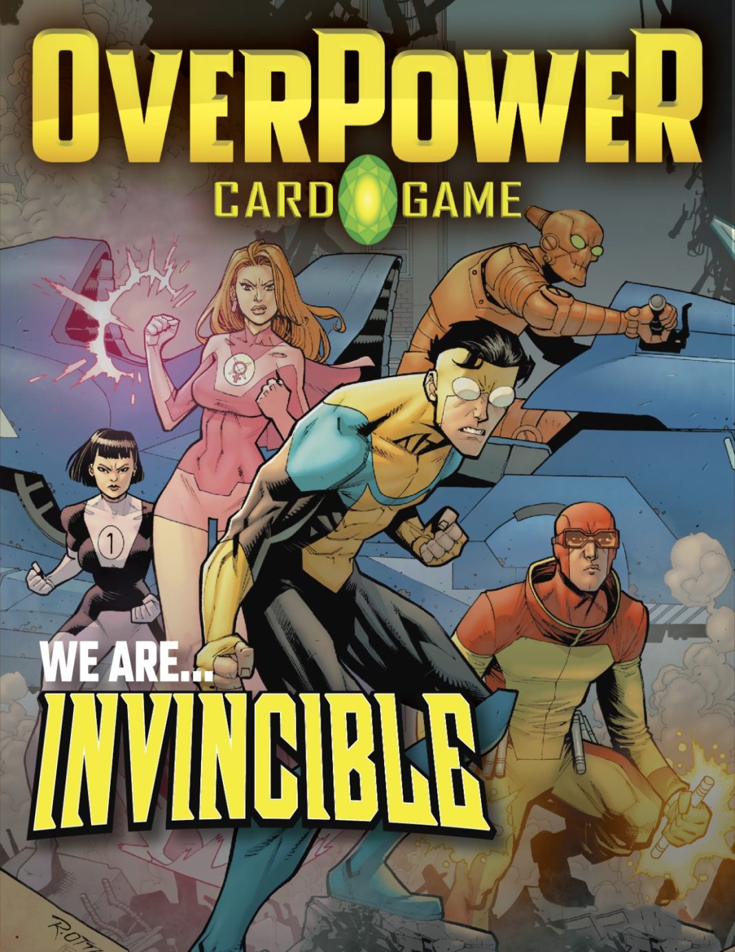 Overpower OVERPOWER collectible card game adds INVINCIBLE and WALKING DEAD characters